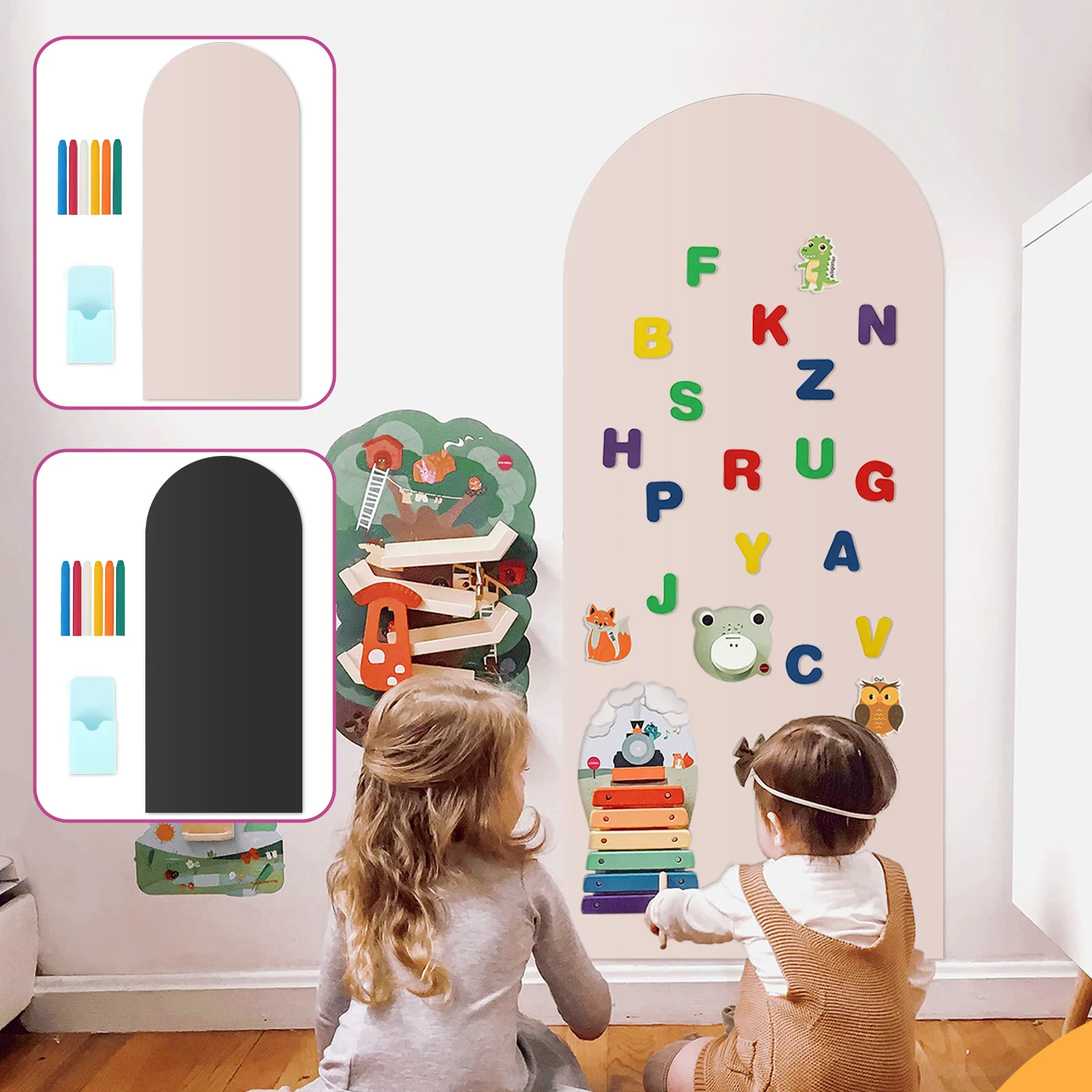 Magnetic Drawing Board - Stiker Dinding Magnetik Arch 40