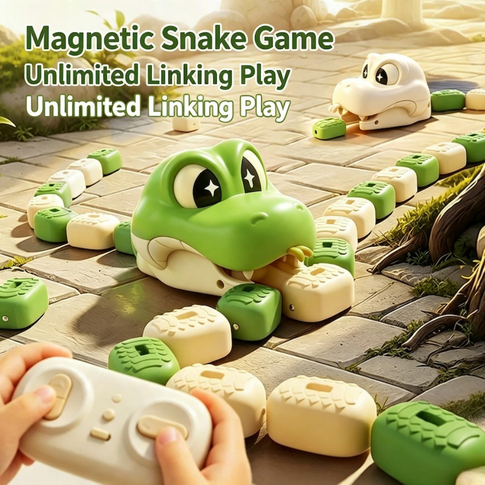 Kids Toys Remote Car - Mainan Mobil Ular Penggembala Magnetik Interaktif