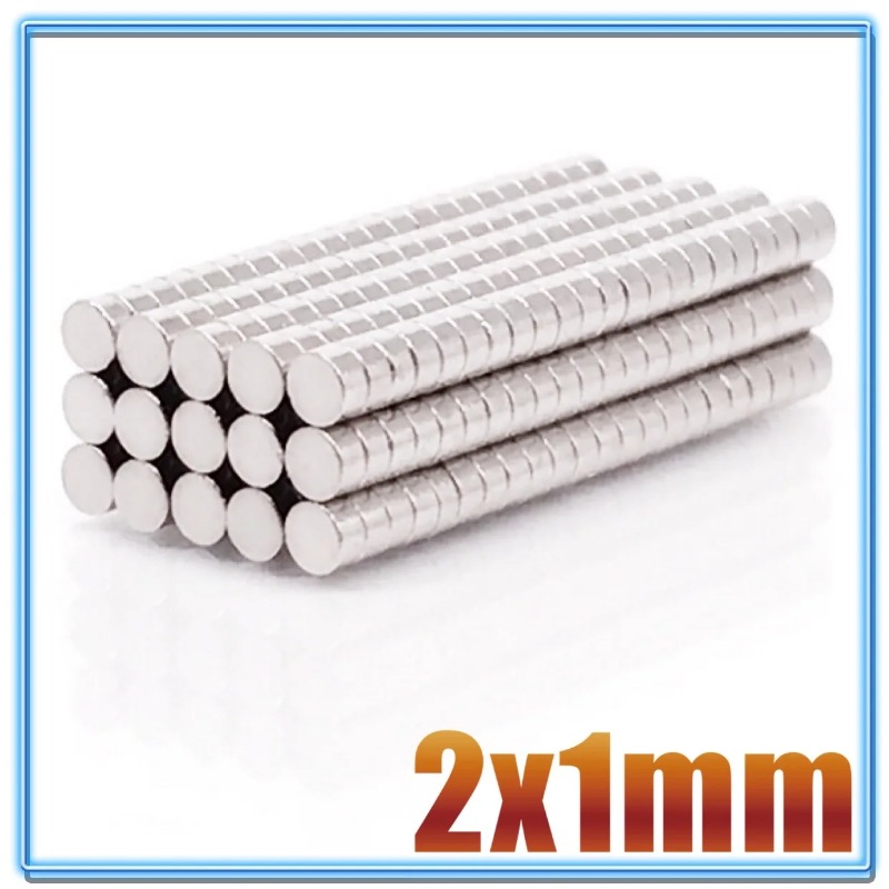 Magnetic Drawing Board - 50/100/500/2000pcs Magnet Mini Bulat Kecil 2x1mm