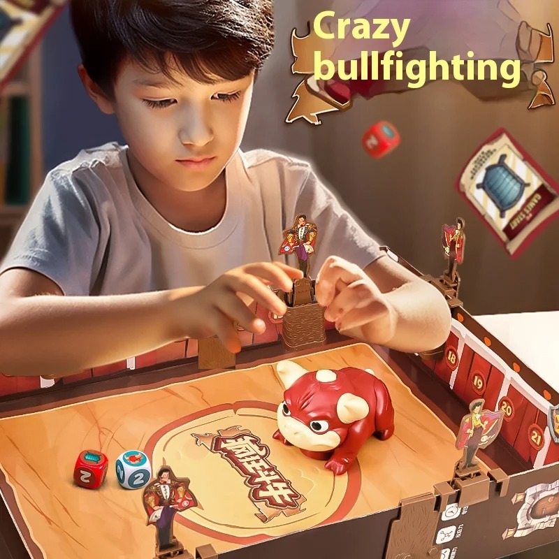 Kids Toys Entertainer - Permainan Kartu Dadu Petarung Banteng, Mainan