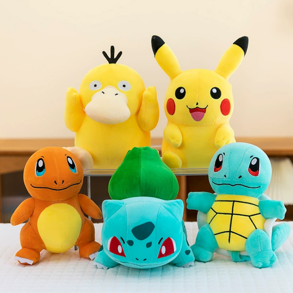 @20-25CM Pokemon Pikachu Bonek - Kids Toys Yellow ulasan dan harga