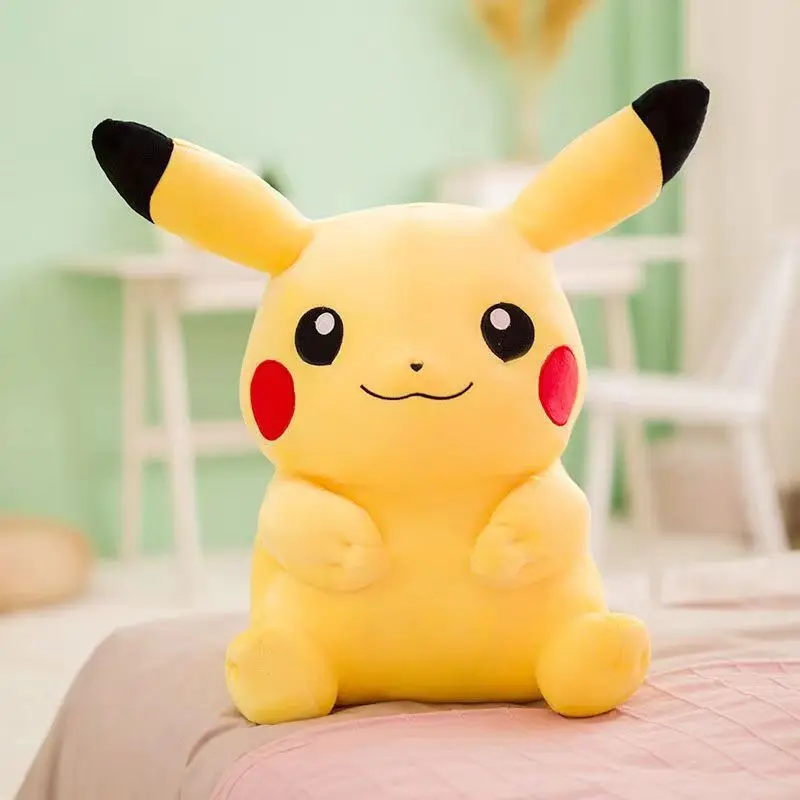 @20-25CM Pokemon Pikachu Bonek - Kids Toys Yellow ulasan dan harga