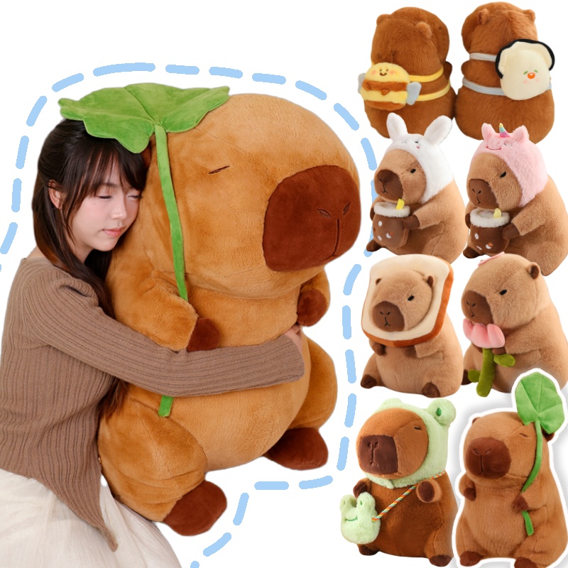 Mainan mewah Capybara daun ter - Unicorn Stuffed Toy ulasan dan harga