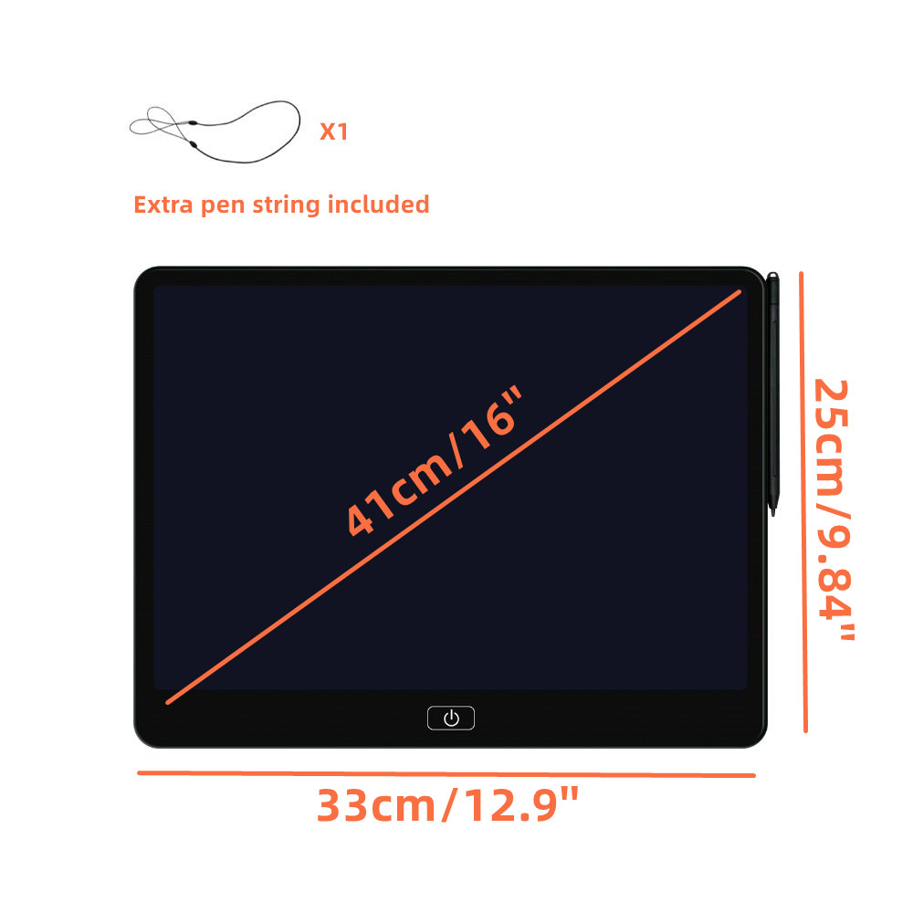 Tablet menulis LCD 16 