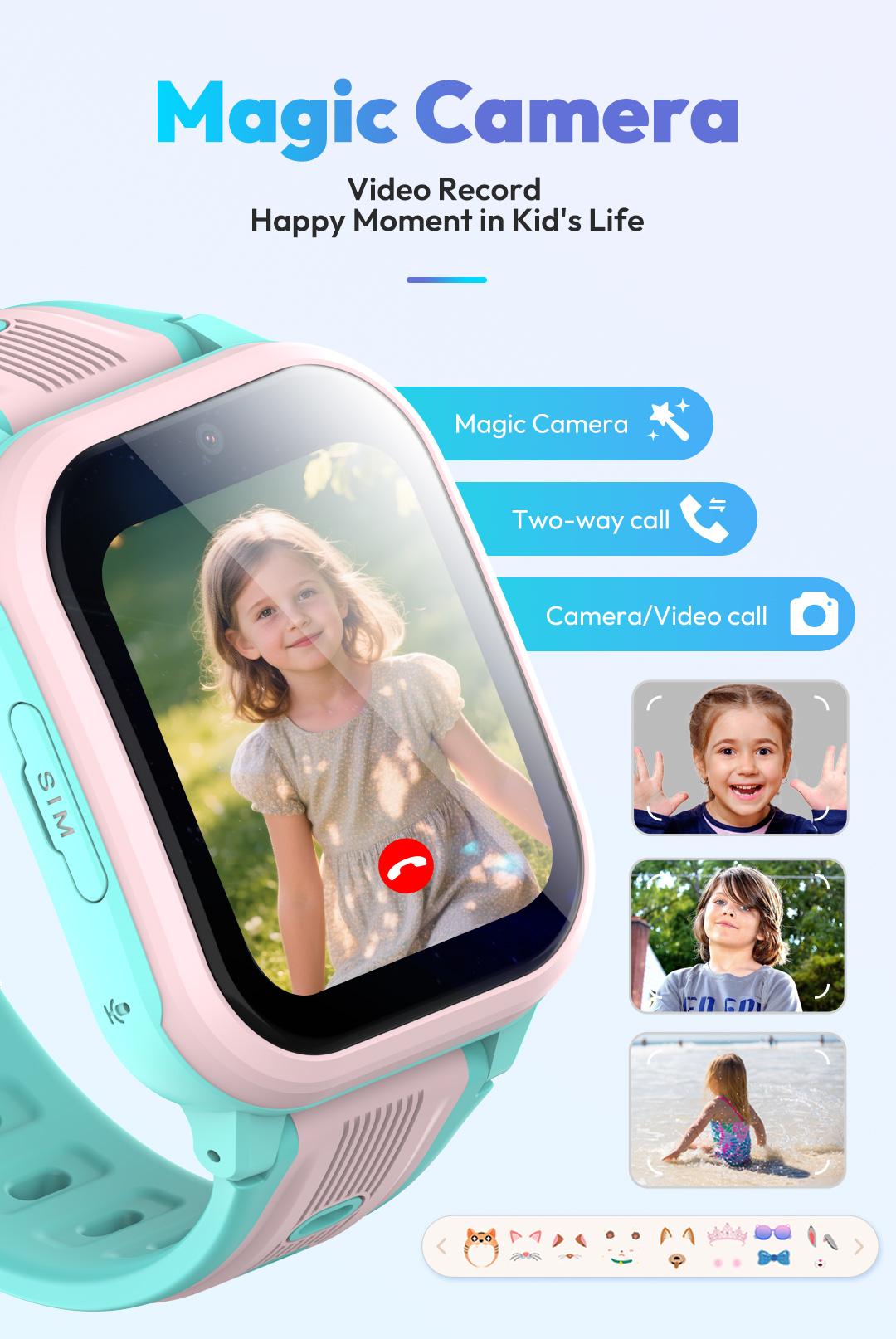 Wonlex 4G Jam Tangan Pintar An - Kids Smartwatch Gps ulasan dan harga