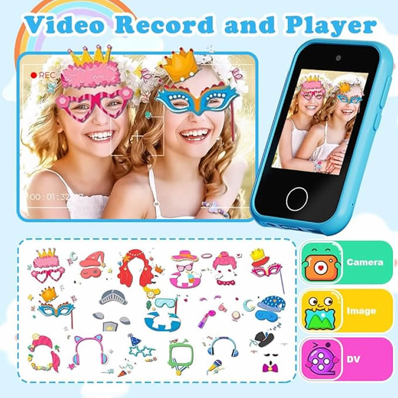 Kamera Ponsel Pintar Anak 2.8  - Kids Toys Smartphone ulasan dan harga