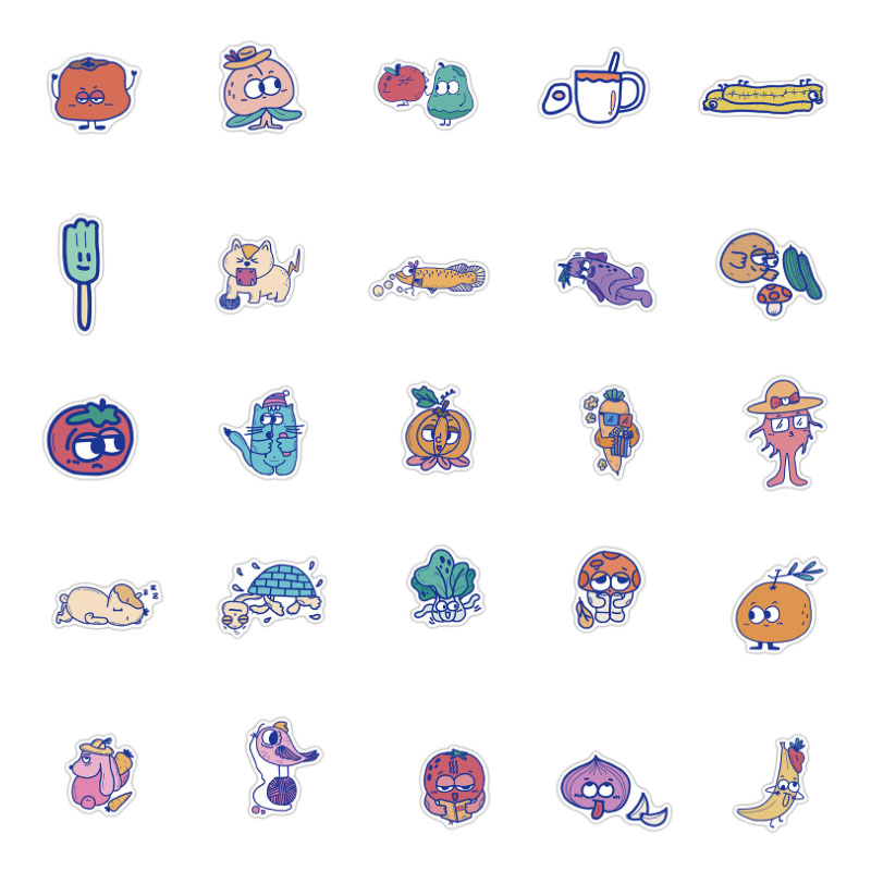 10/30/50 buah stiker grafiti g - Kids Toys Cartoon Images ulasan dan harga