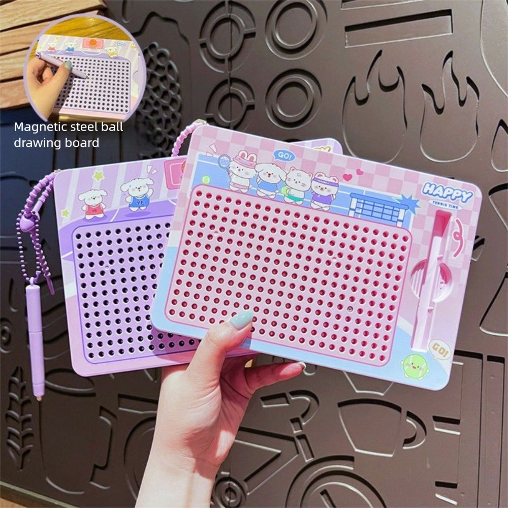 Papan Gambar Magnet Bola Baja  - Magnetic Drawing Board ulasan dan harga
