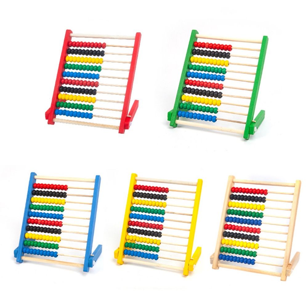 Abakus Kayu Tahan Lama Edukati - Kids Toys Yellow ulasan dan harga