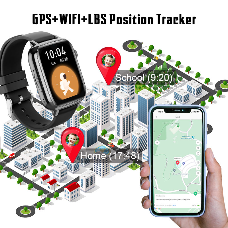 Wonlex KT34 Jam Tangan Pintar  - Kids Smartwatch Gps ulasan dan harga