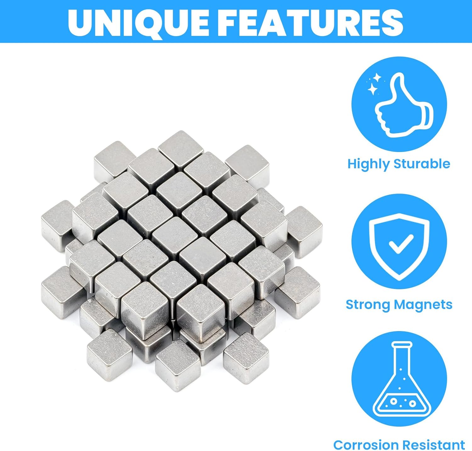 Magnet Kulkas Persegi Kecil 5x - Magnetic Drawing Board ulasan dan harga