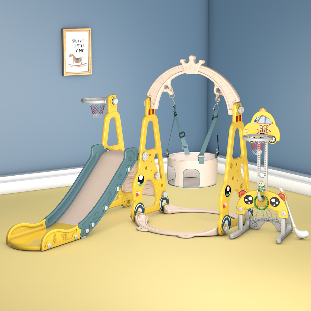 Kombinasi Perosotan dan Ayunan - Kids Toys Entertainer ulasan dan harga