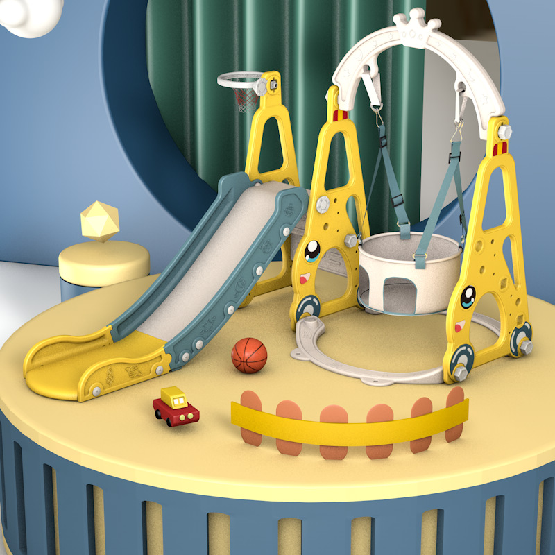 Kombinasi Perosotan dan Ayunan - Kids Toys Entertainer ulasan dan harga