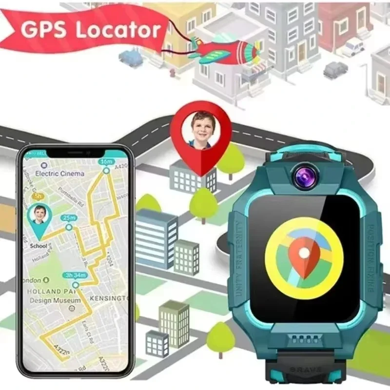 Lenovo 2026 Jam Tangan Pintar  - Kids Smartwatch Gps ulasan dan harga