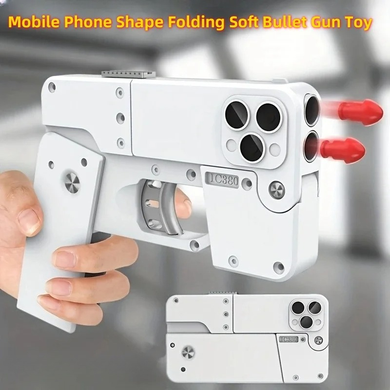 Pistol Mainan Lipat Bentuk Pon - Kids Toys Smartphone ulasan dan harga