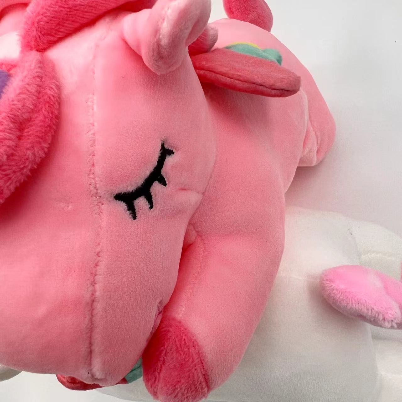 Kawaii Horse Plush 25/50cm bon - Unicorn Stuffed Toy ulasan dan harga