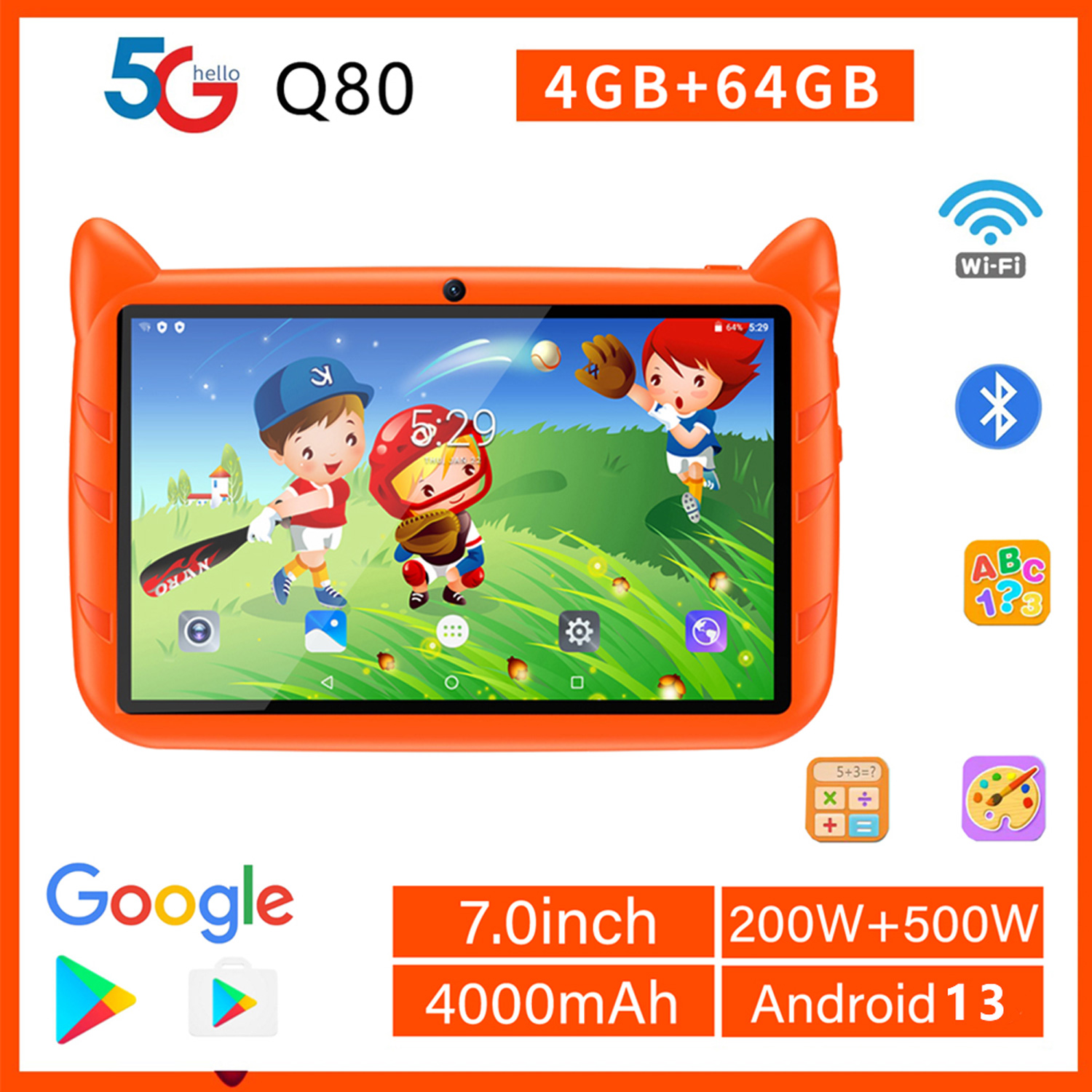 Tablet anak-anak 5G WiFi, Tabl - Learning Tablet Kids ulasan dan harga