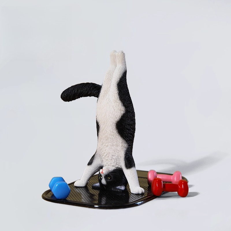 Model Hewan Yoga Kucing Mini S - Kids Yoga Toys ulasan dan harga