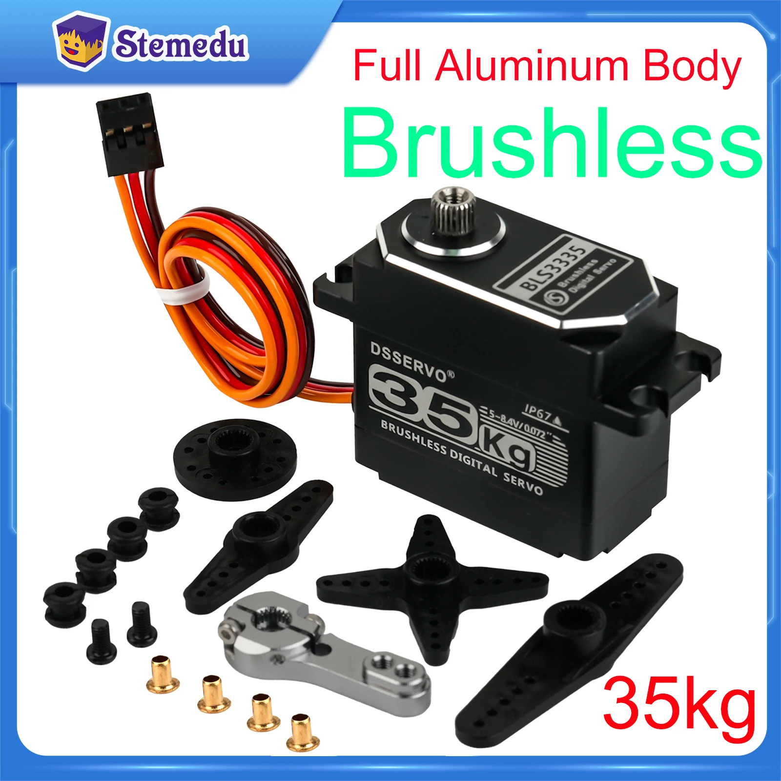 35KG BLS3335 Motor Servo Digit - Kids Toys Remote Car ulasan dan harga