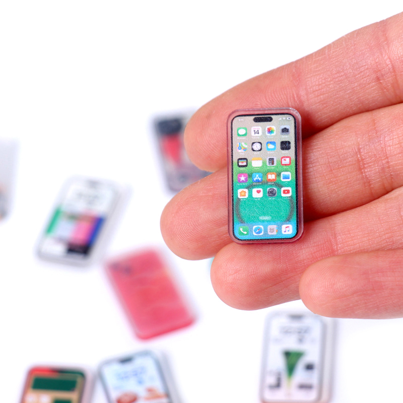 【M】5Pcs Mainan Ponsel Miniatur - Kids Toys Smartphone ulasan dan harga
