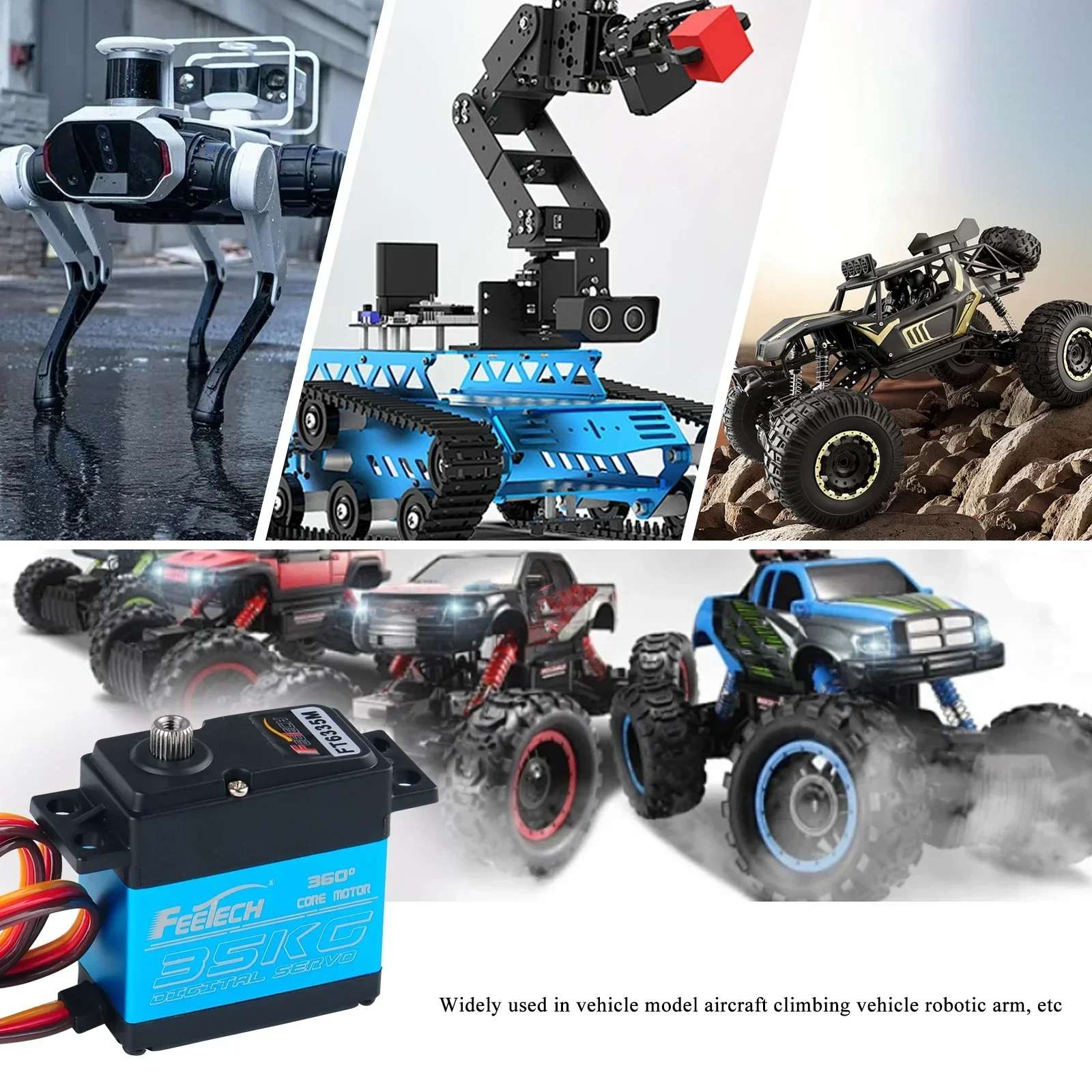 Feetech FT6335M Motor Servo RC - Kids Toys Remote Car ulasan dan harga