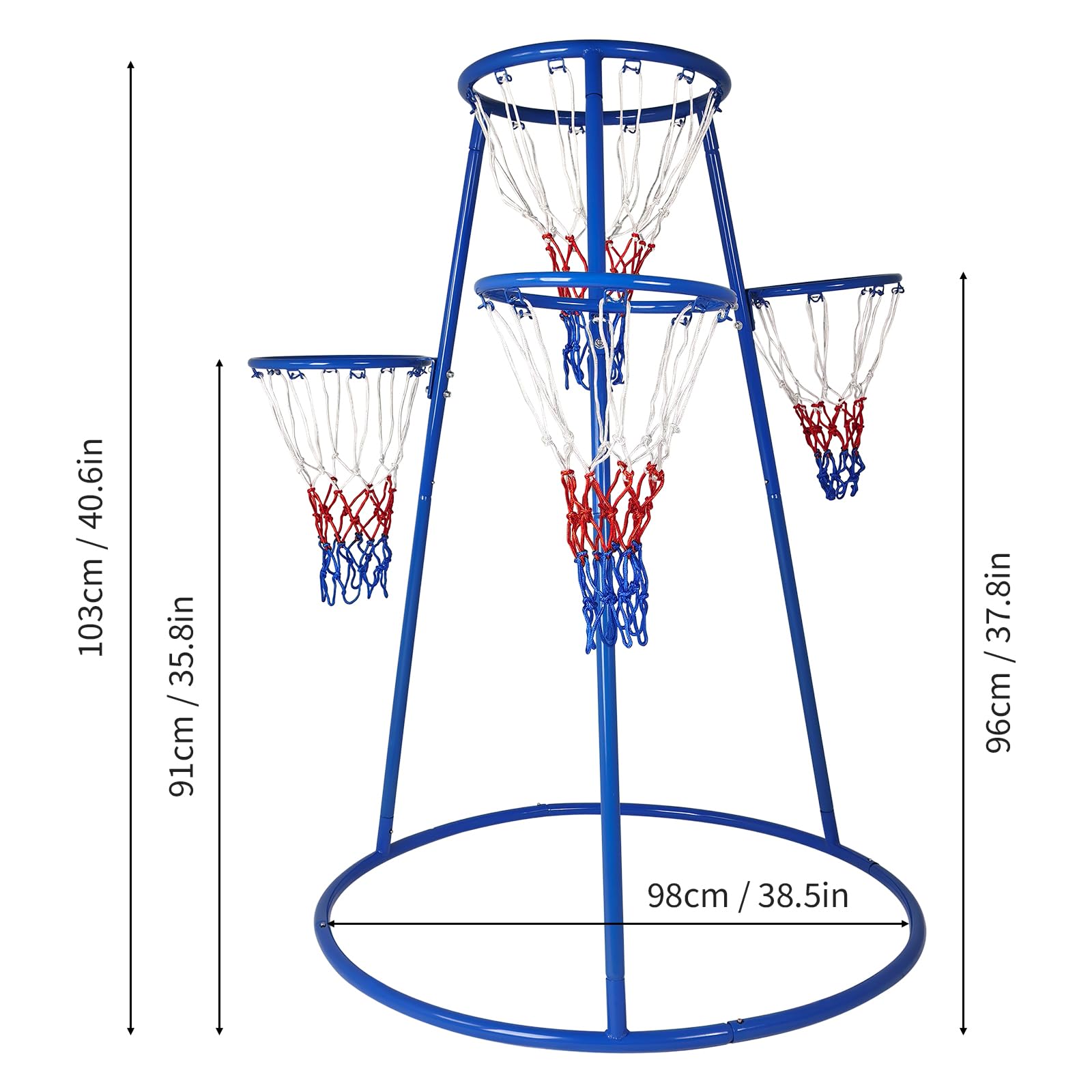Set Bola Basket Anak 4 Ring De - Basketball Hoop Kids Indoor ulasan dan harga