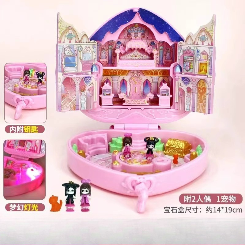 Kotak Permata Boneka Kastil Bu - Kids Toys Unique ulasan dan harga