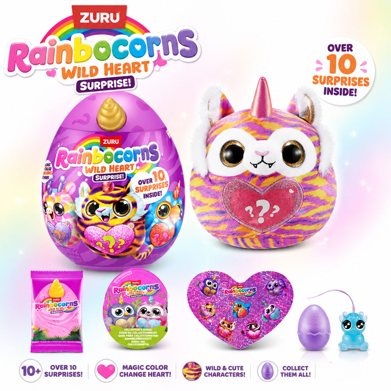 ZURU Rainocorns Wild Heart Sur - Unicorn Stuffed Toy ulasan dan harga