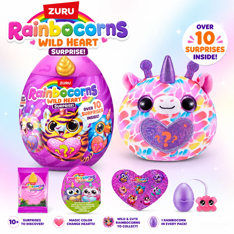 ZURU Rainocorns Wild Heart Sur - Unicorn Stuffed Toy ulasan dan harga