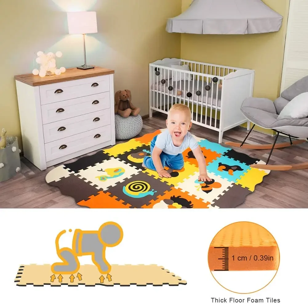 Matras mainan anak-anak, pola  - Kids Yoga Toys ulasan dan harga