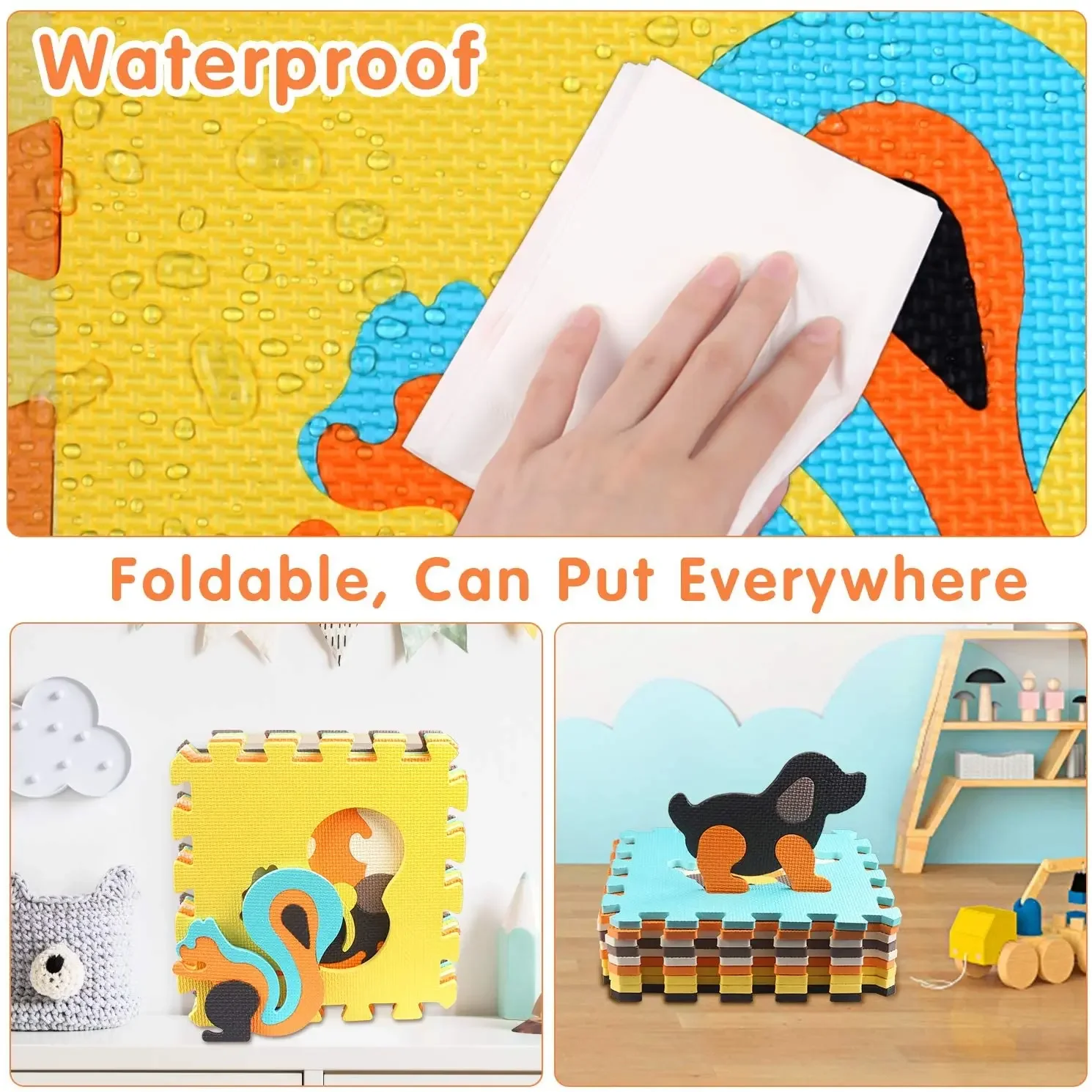 Matras mainan anak-anak, pola  - Kids Yoga Toys ulasan dan harga